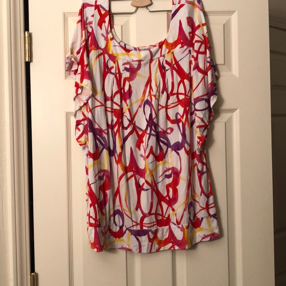 Multi color top